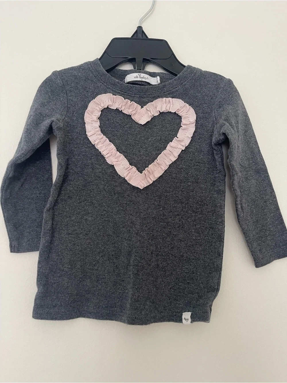 Oh Baby Ruffle Heart Set